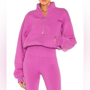 SET Adjustable Half Zip- Pink